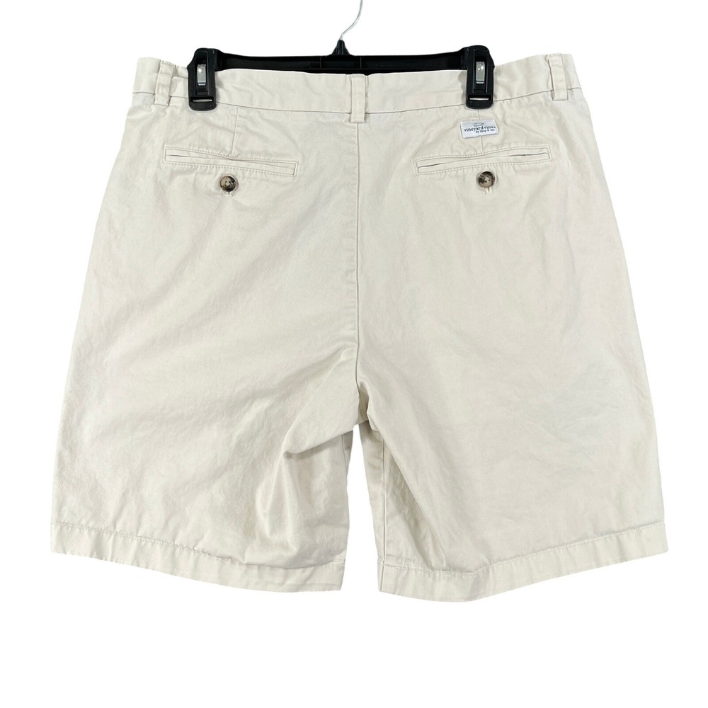 Vineyard Vines Breaker Short Mens 34 Khaki Tan Stretch Chino Casual Summer Wear